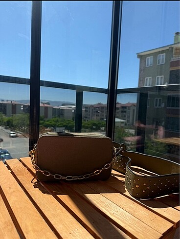 Greyder haki renk çanta - Görsel 3