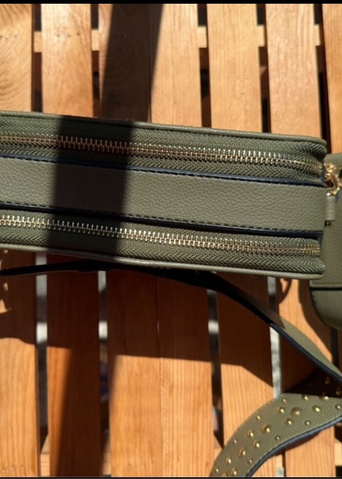 Greyder haki renk çanta - Görsel 4