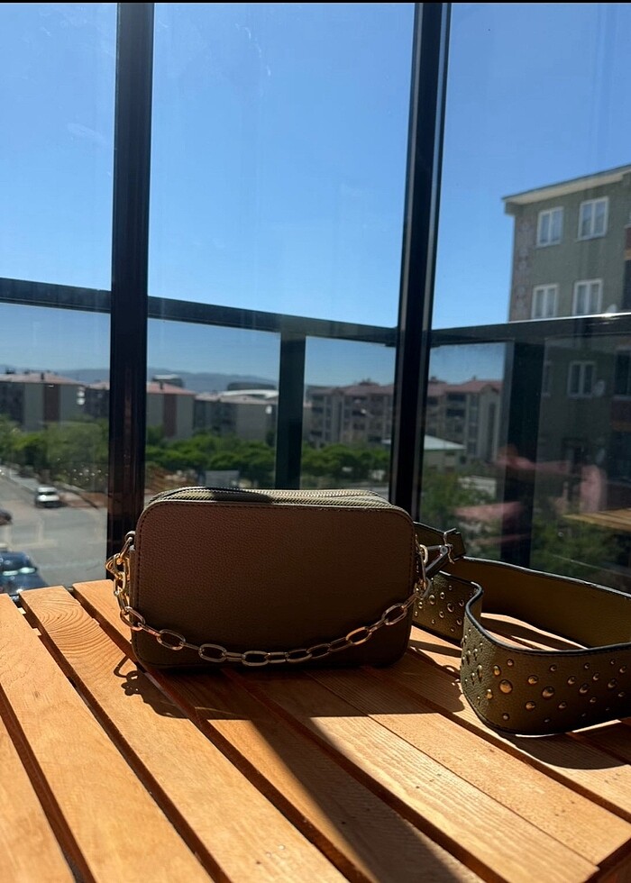 Greyder haki renk çanta - Görsel 3