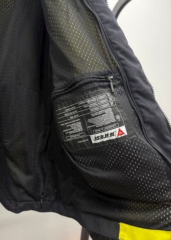 Dainese Sarı Siyah motor montu - Görsel 8