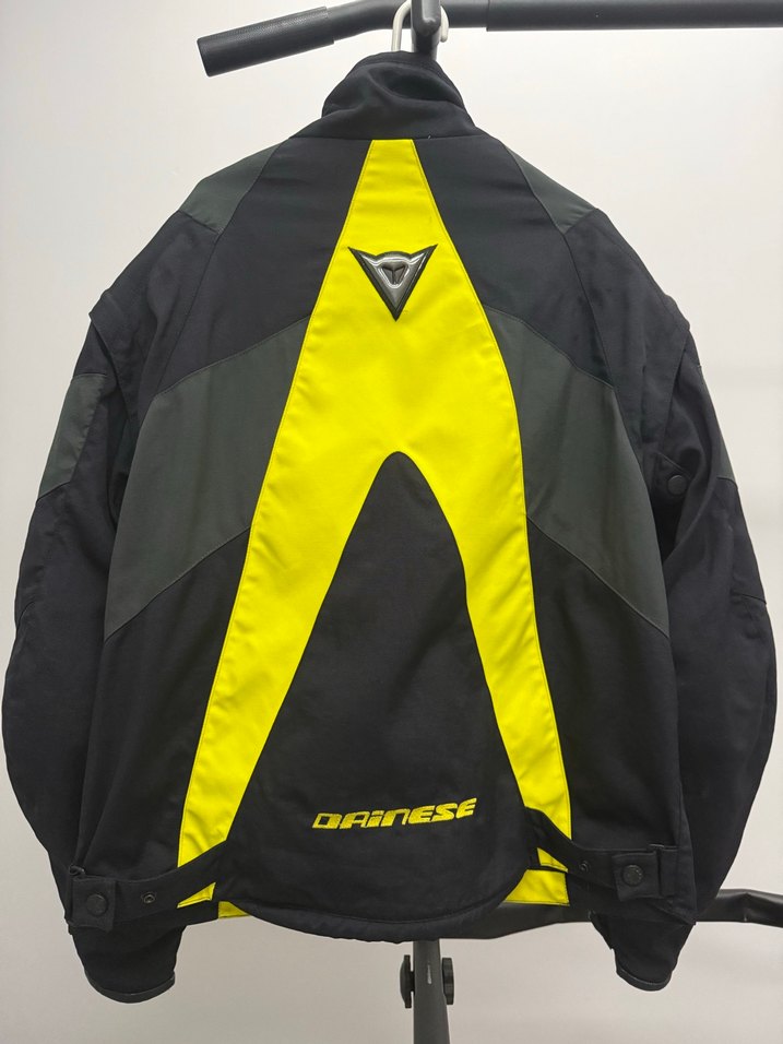 Dainese Sarı Siyah motor montu - Görsel 5