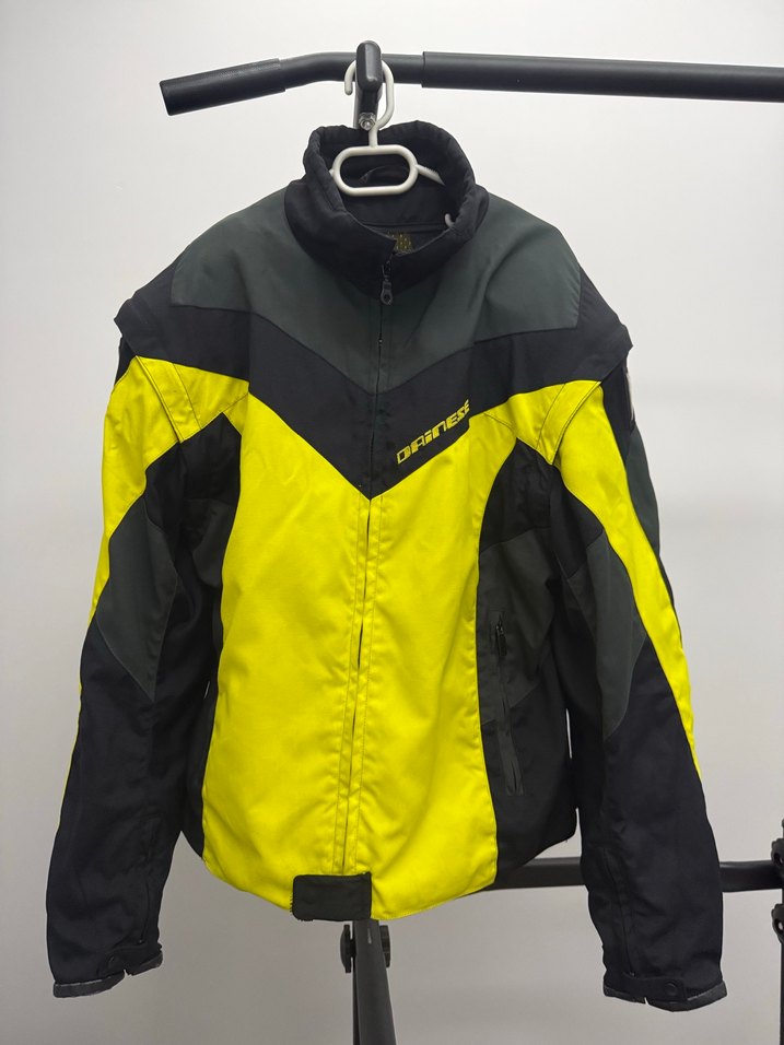 Dainese Sarı Siyah motor montu - Görsel 2