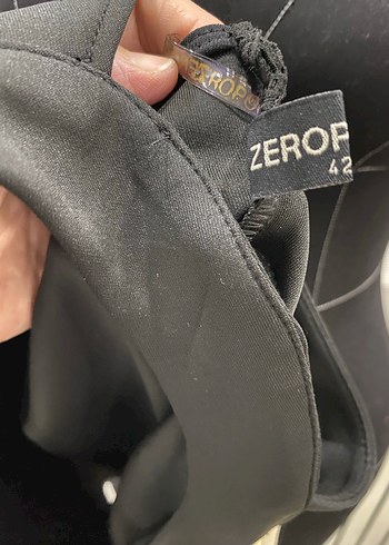 Siyah Gri Püsküllü büstiyer kolsuz bluz - Görsel 5