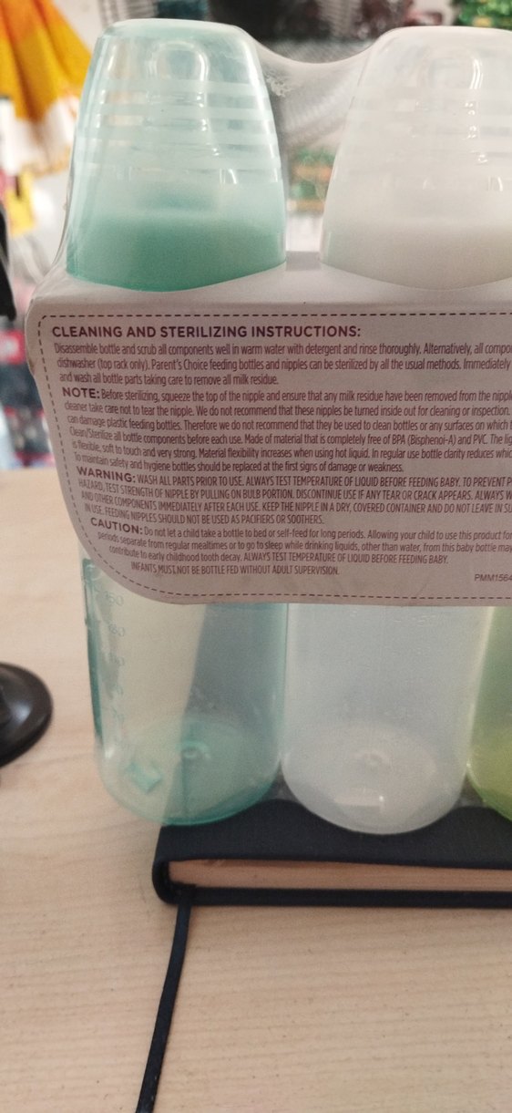 Pastel Renkli 3'lü Bebek Biberonu Seti - Görsel 4