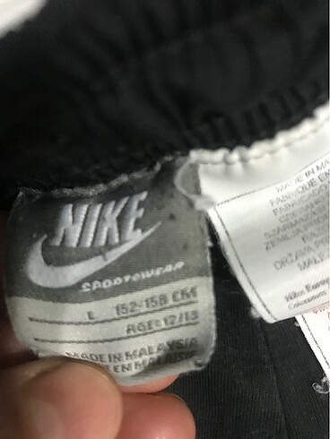 Nike Aşofman siyah renk