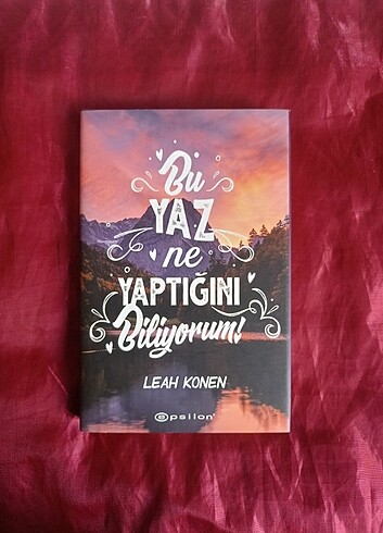 Bu yaz ne yaptığını biliyorum( ciltli) 