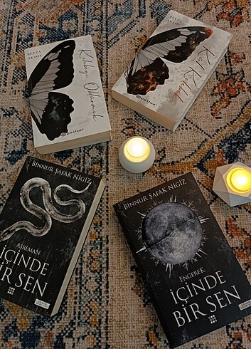 Dört ktap + bir hediye kitap