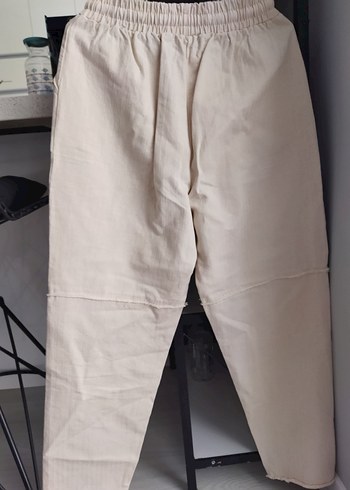 Fred Perry Kadın kremKeten Midi Rahat Pantolon