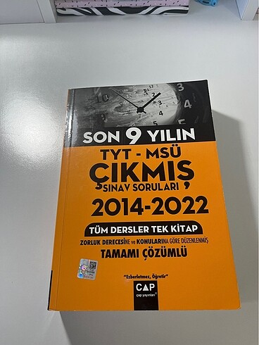 TYT-MSÜ SON 9 YILIN ÇIKMIŞ SORULAR