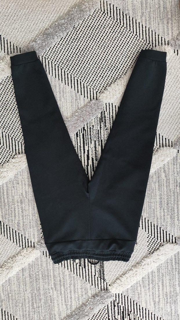 Siyah Fermuarlı Erkek çocuk Outdoor Eşofman Altı - Görsel 4