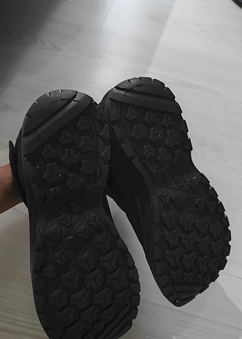 Decathlon Siyah Erkek Outdoor Botlar Velcro Bağlama - Görsel 5