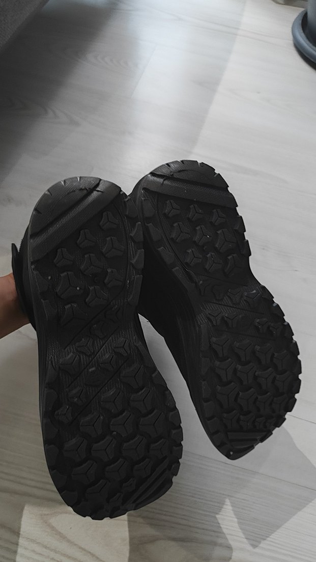 Decathlon Siyah Erkek Outdoor Botlar Velcro Bağlama - Görsel 5