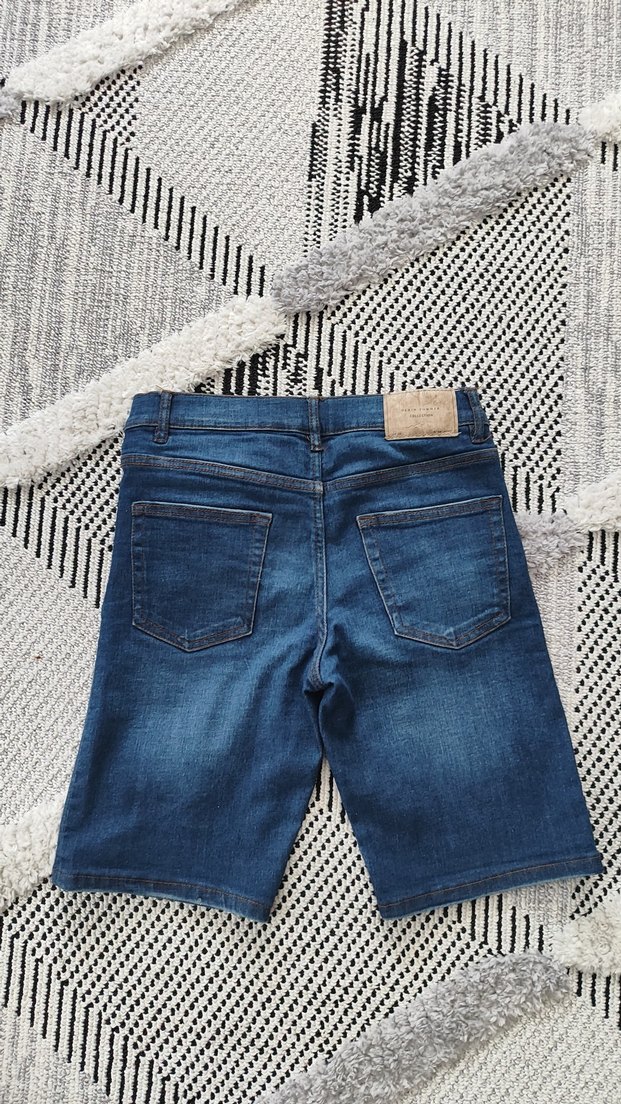 Mavi Erkek çocuk Midi Denim Şort - Görsel 3