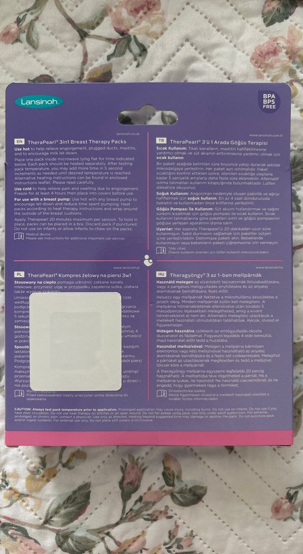 Lansinoh TheraPearl 3in1 Süt Terapisi - Görsel 3