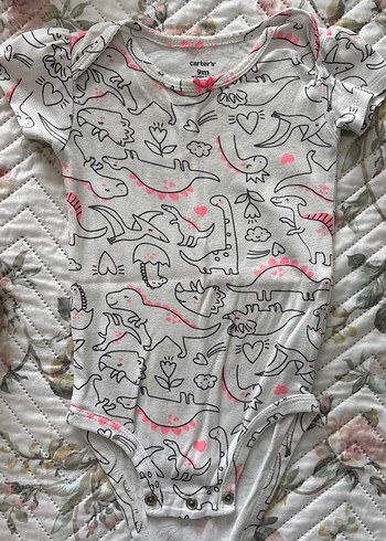 Kısa Kollu Bebek Body Zıbın Seti - Görsel 6