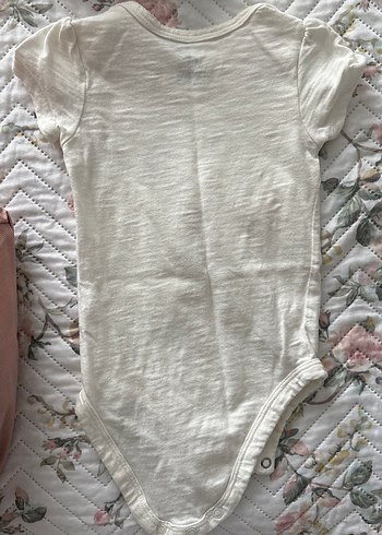 Çok Renkli Bebek Kısa Kollu Düğmeli Body - Görsel 5