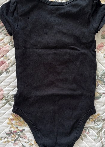 Kız Bebek Siyah Desenli Kısa Kollu Body - Görsel 19