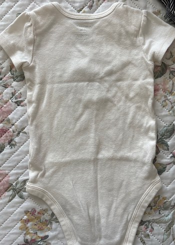 Kız Bebek Siyah Desenli Kısa Kollu Body - Görsel 16