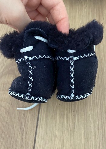 Pegia 0-6 Ay Kürklü Lacivert Çocuk Ev Botu