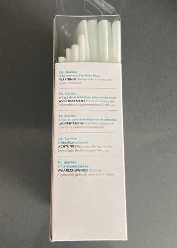 Munchkin Mikrodalga Sterilizasyon Çantası 6'lı Turkuaz - Görsel 4