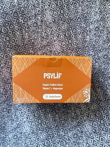 Organic Psyllium psylif takviye edici
