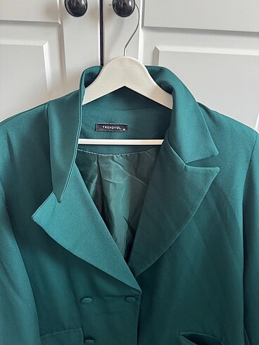 Yeşil blazer ceket 46 beden - Görsel 2