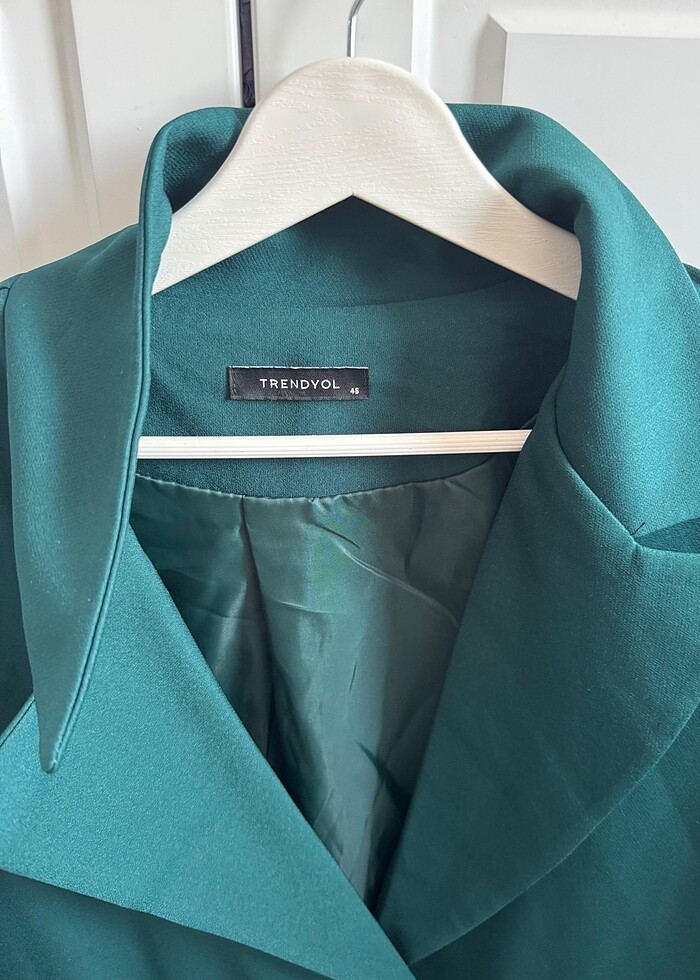 Yeşil blazer ceket 46 beden - Görsel 3