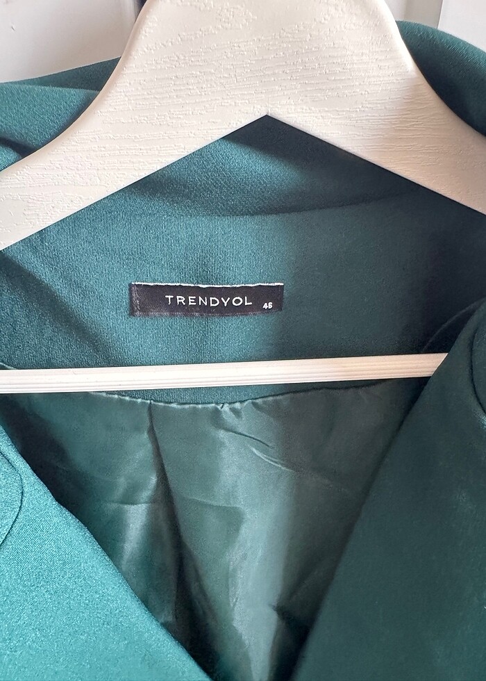 Yeşil blazer ceket 46 beden - Görsel 5