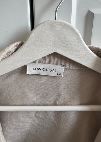 xxl Beden ten rengi Renk Lcw Kahve düğmeli Krem mevsimlik ceket 2xl
