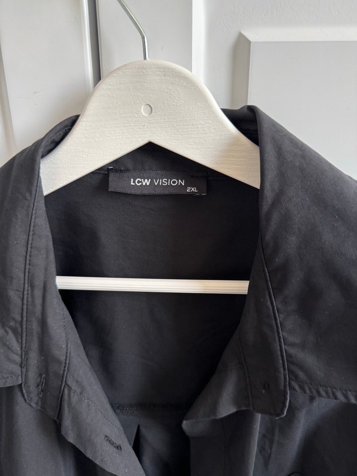 Lcw siyah gömlek - Görsel 2