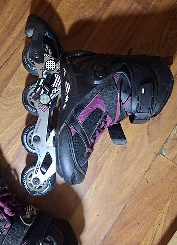 diğer Beden Decathlon Oxelo Fusya renk 37/40 no Kullanılmamış Paten