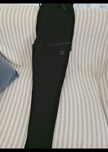 Erkek Siyah Fermuarlı Rahat Kesim Eşofman - Görsel 3