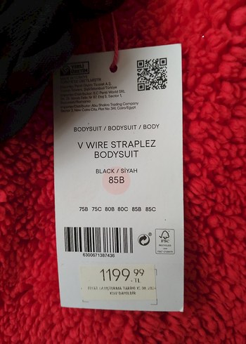 Nakışlı Siyah Mini Goth iç çamaşırı sütyen bodysuit - Görsel 4