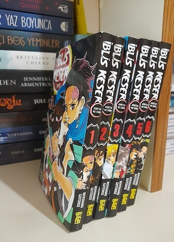 Demon Slayer İblis Keser Manga 1-6