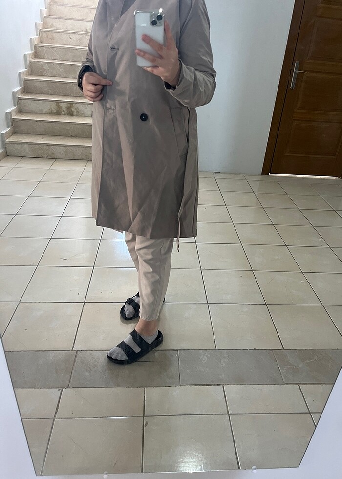 Kadın trençkot - Görsel 2