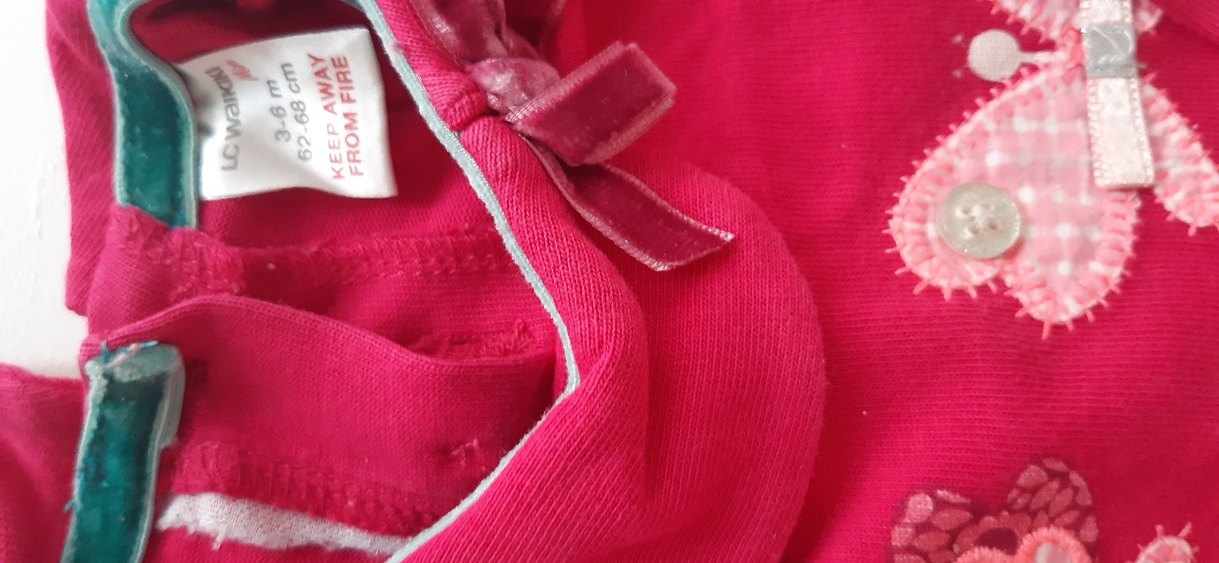 Kelebek Baskılı Düğmeli Kız Sweatshirt - Görsel 3