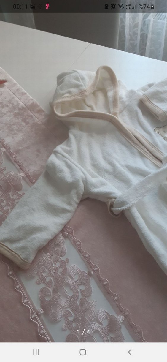 bebek bornoz - Görsel 3