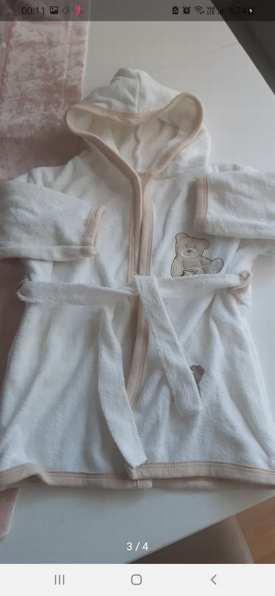 bebek bornoz - Görsel 2