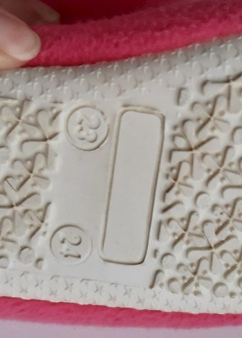 Nakışlı Pembe Kız Çocuk Ev Terliği - Görsel 2