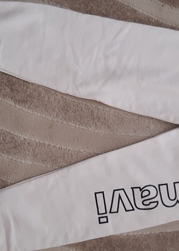 Beyaz Mavi Baskılı Kadın Sweatshirt Takımı - Görsel 3