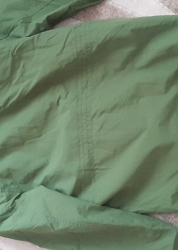 Düğmeli Yeşil Erkek Çocuk Mont - Görsel 5