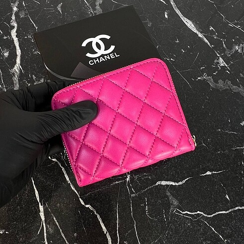 Chanel Chanel Zipped Coin Purse Cüzdan