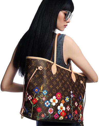 Louis Vuitton Louis Vuitton LV x TM Neverfull MM