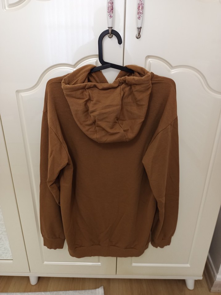 erkek sweatshirt şapkalı model - Görsel 2