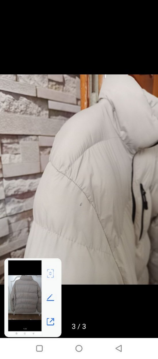 erkek şişme mont beden 38 - Görsel 3