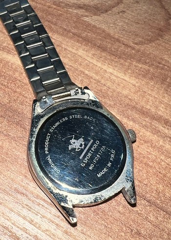 Altın Renkli Klasik Erkek Saati - Görsel 3