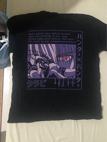 xl Beden çeşitli Renk Anime tişört