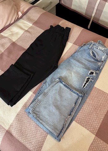 Tayt keten pantolon eşofman - Görsel 6