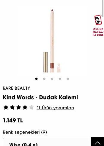 Rare Rare Beauty Kind Words Dudak Kalemi - Humble
