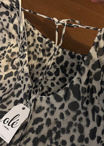 Koton Leopar Desenli Elbise